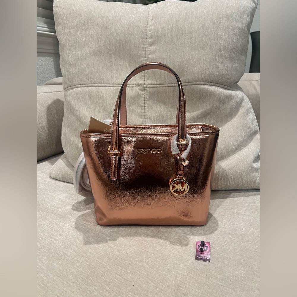 Michael Kors New February bundle set w new earrings Swarovski Crystal ea…